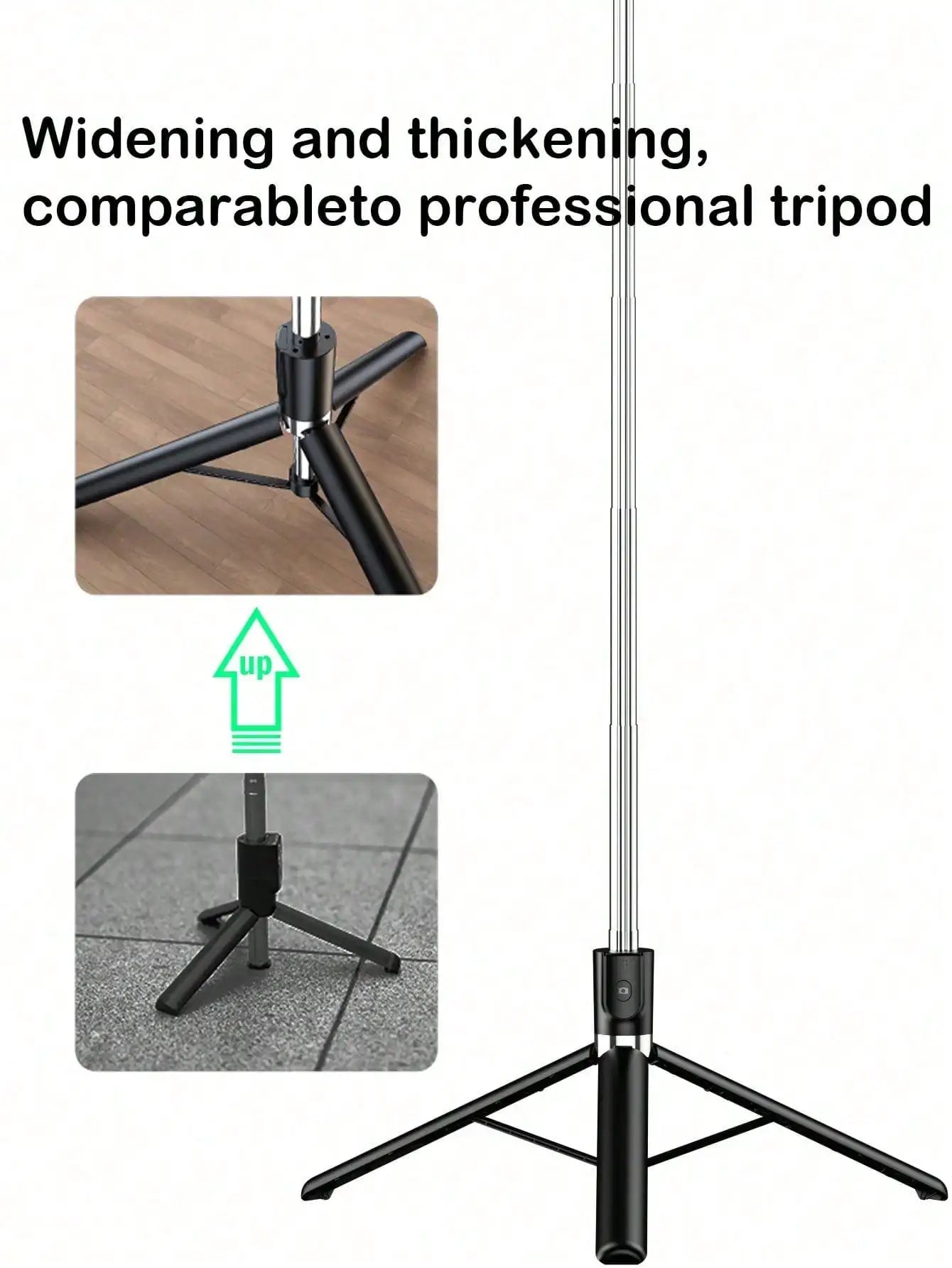 SnapSteady™ Magnetic Tripod